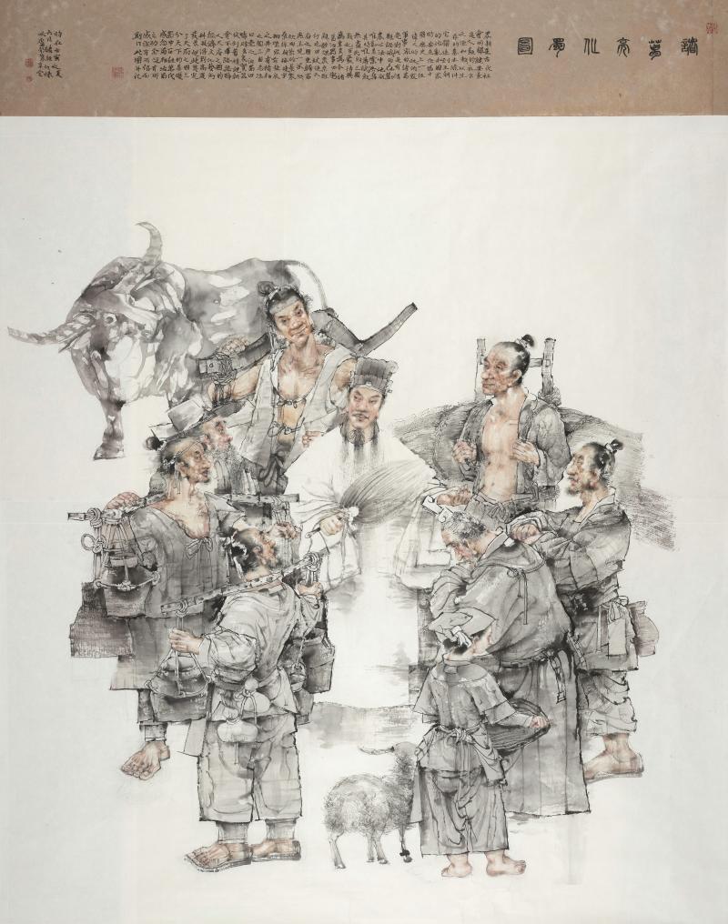 “人民就是江山——喜庆二十大 永远跟党走”书画精品展